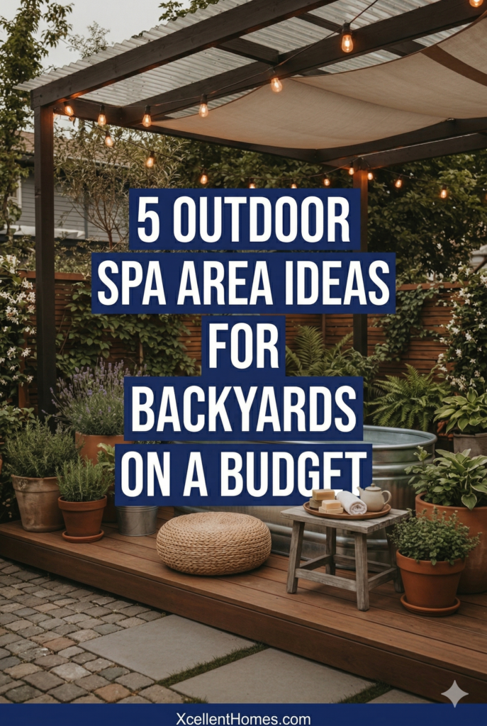 Outdoor Spa Area Ideas You’ll Love on a Budget